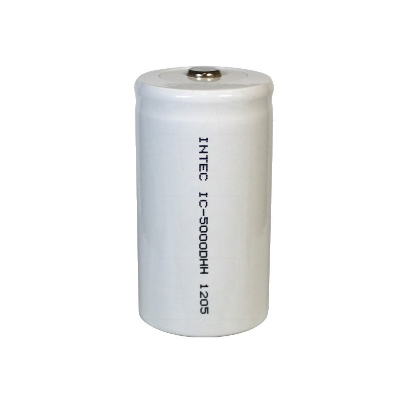 Rechargeable Intech 1.2v 5000mAh Ni-Cd D Cell Batteries